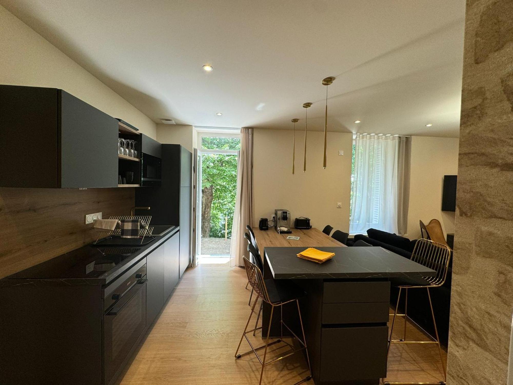 Appartements Confortables Avec Vue Montagne - Residence Villa Belle Fleur Château-Ville-Vieille Kültér fotó